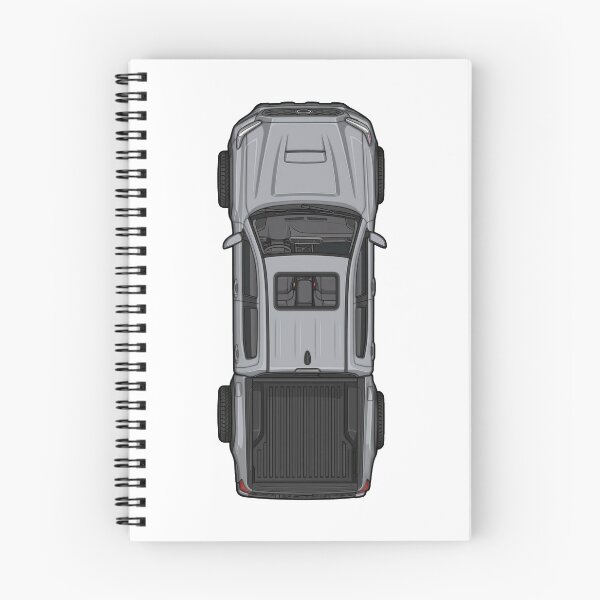 Item preview, Tacoma Truck Cement Gray Top-Down Illustration designed and sold by VenZolic.