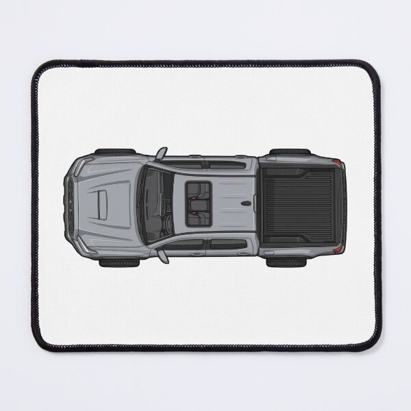Item preview, Tacoma Truck Cement Gray Top-Down Illustration designed and sold by VenZolic.