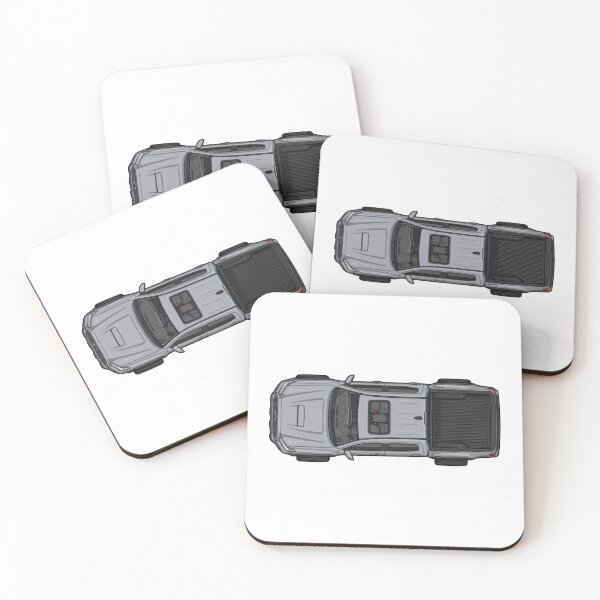 Item preview, Tacoma Truck Cement Gray Top-Down Illustration designed and sold by VenZolic.