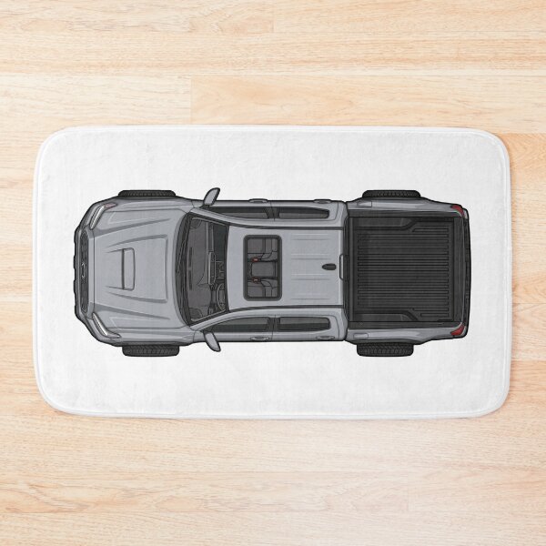 Item preview, Tacoma Truck Cement Gray Top-Down Illustration designed and sold by VenZolic.
