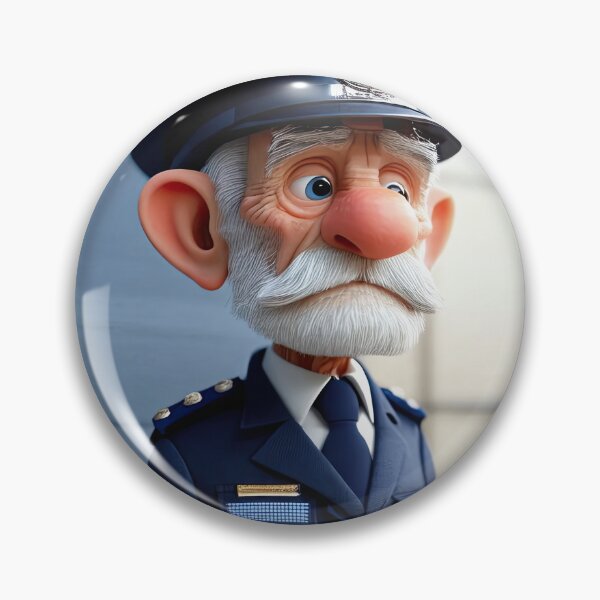 Item preview, Old Fart as a Policeman designed and sold by Colin Bentham.