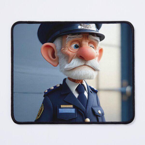 Item preview, Old Fart as a Policeman designed and sold by Colin Bentham.
