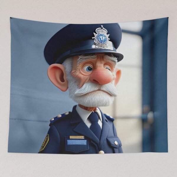 Item preview, Old Fart as a Policeman designed and sold by Colin Bentham.