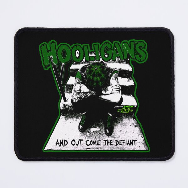 Item preview, Skally Cap Hooligans: And Out Come the Defiant (Rancid Tribute) T-Shirt designed and sold by Skally Cap Hooligans™.