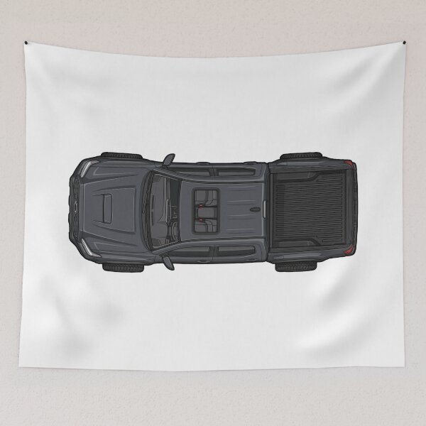 Item preview, Tacoma Truck Underground Top-Down Illustration designed and sold by VenZolic.