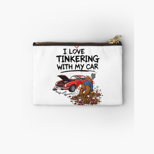 Item preview, I Love Tinkering With My Car Funny Rooster Mechanic designed and sold by Nela-&-Lena.