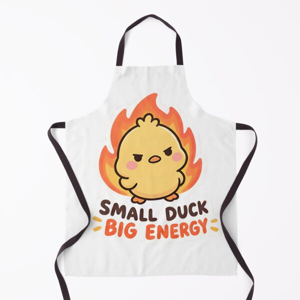 Item preview, Small Duck Big Energy - Angry Fire Duckling designed and sold by Duck lovers.
