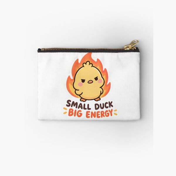Item preview, Small Duck Big Energy - Angry Fire Duckling designed and sold by Duck lovers.