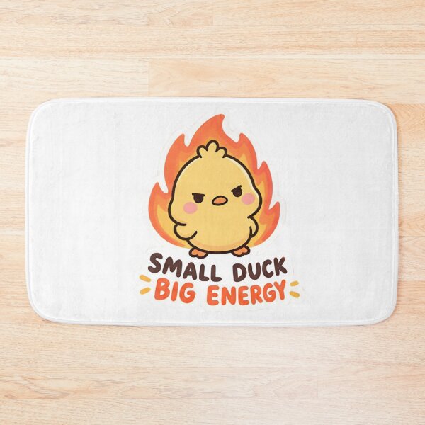 Item preview, Small Duck Big Energy - Angry Fire Duckling designed and sold by Duck lovers.