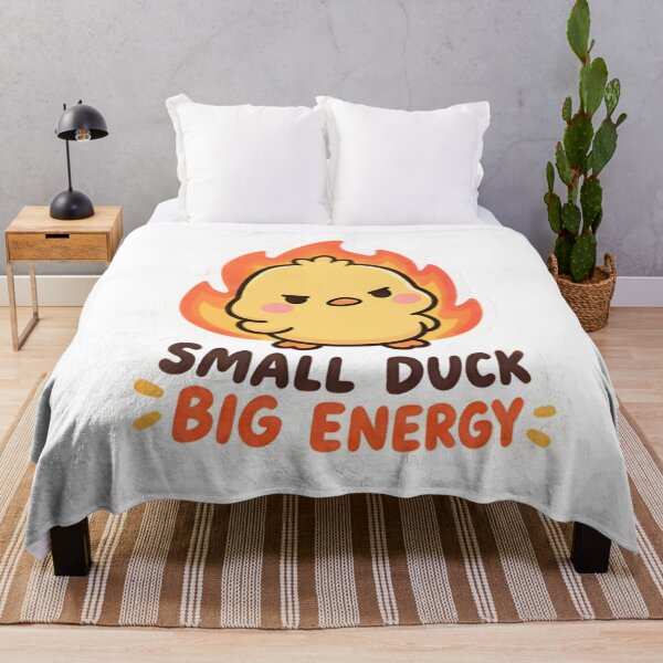 Item preview, Small Duck Big Energy - Angry Fire Duckling designed and sold by Duck lovers.