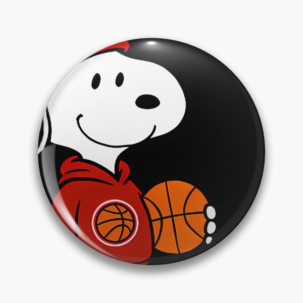 Aperçu de l'œuvre Les Raptors de Toronto, Snoopy et Woodstock Basketball créée et vendue par ZGMdesigns.