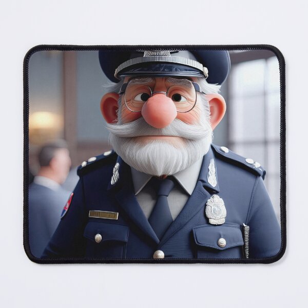 Item preview, Old Fart as a Policeman designed and sold by Colin Bentham.