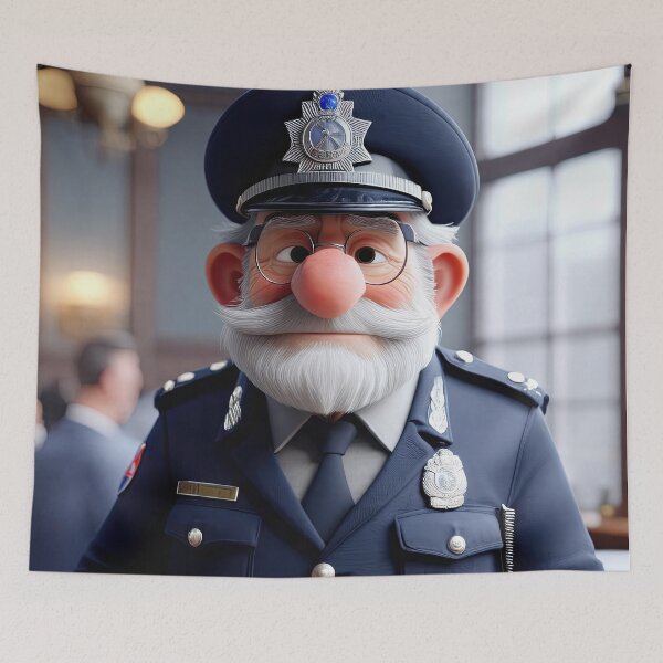 Item preview, Old Fart as a Policeman designed and sold by Colin Bentham.