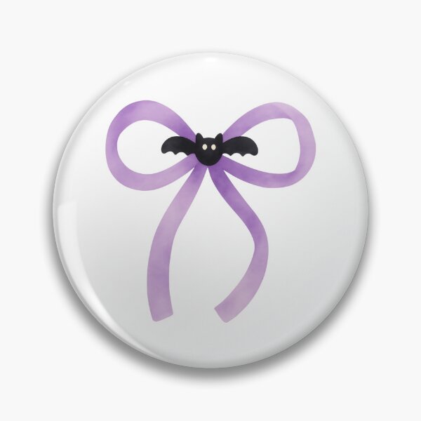 Item preview, Cute Purple Ribbon Bow With Black Bat designed and sold by deisgnsbyshane.