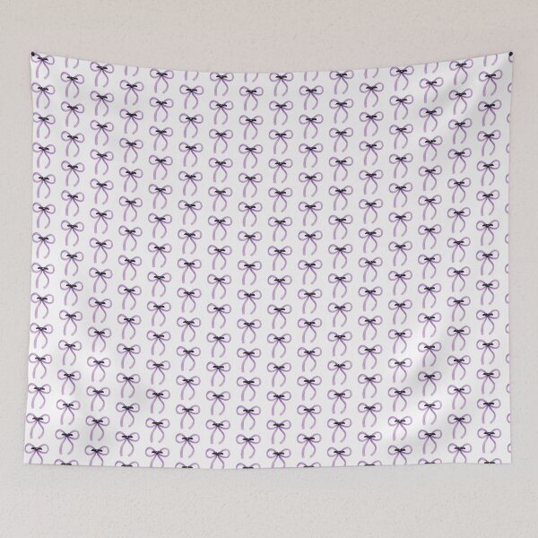 Aperçu de l'œuvre Joli nœud papillon violet avec chauve-souris noire créée et vendue par deisgnsbyshane.