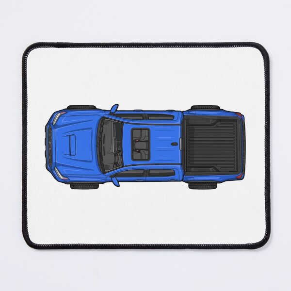 Item preview, Tacoma Truck Voodoo Blue Top-Down Illustration designed and sold by VenZolic.