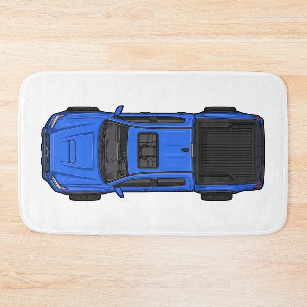 Item preview, Tacoma Truck Voodoo Blue Top-Down Illustration designed and sold by VenZolic.