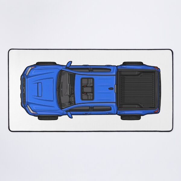 Item preview, Tacoma Truck Voodoo Blue Top-Down Illustration designed and sold by VenZolic.