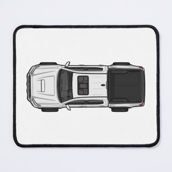 Item preview, Tacoma Truck White Top-Down Illustration designed and sold by VenZolic.