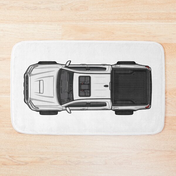Item preview, Tacoma Truck White Top-Down Illustration designed and sold by VenZolic.