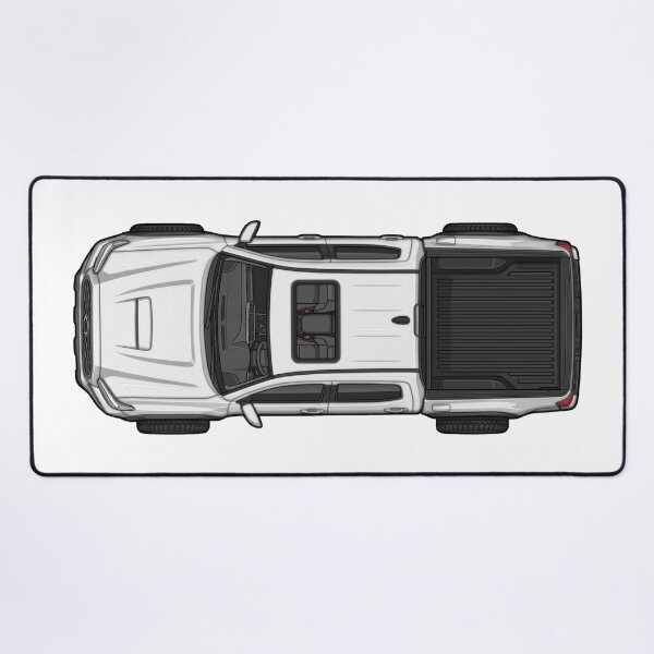 Item preview, Tacoma Truck White Top-Down Illustration designed and sold by VenZolic.