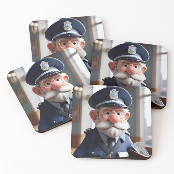 Item preview, Old Fart as a Policeman designed and sold by Colin Bentham.