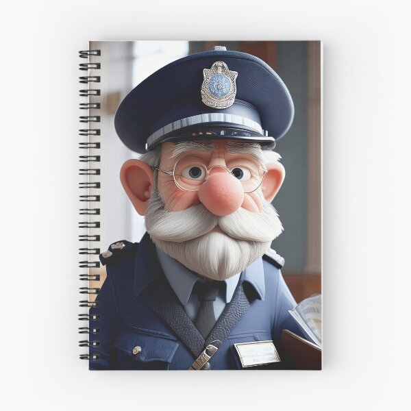 Item preview, Old Fart as a Policeman designed and sold by Colin Bentham.