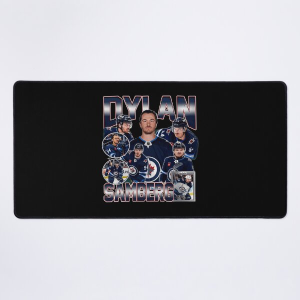 Item preview, Dylan Samberg Winnipeg Jets Hockey Retro Vintage designed and sold by MatthewA631970.
