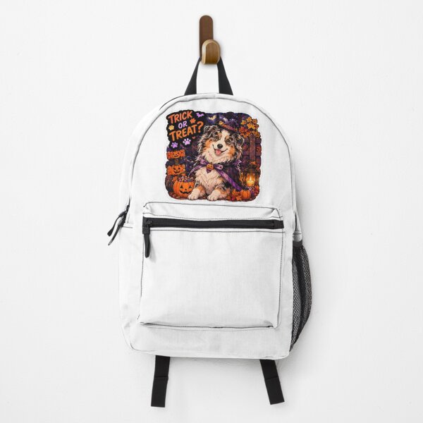 Item preview, Trick or Treat Witch Aussie Shepherd Design | Chaos Dogs Club Halloween designed and sold by DailyStruggleCo.