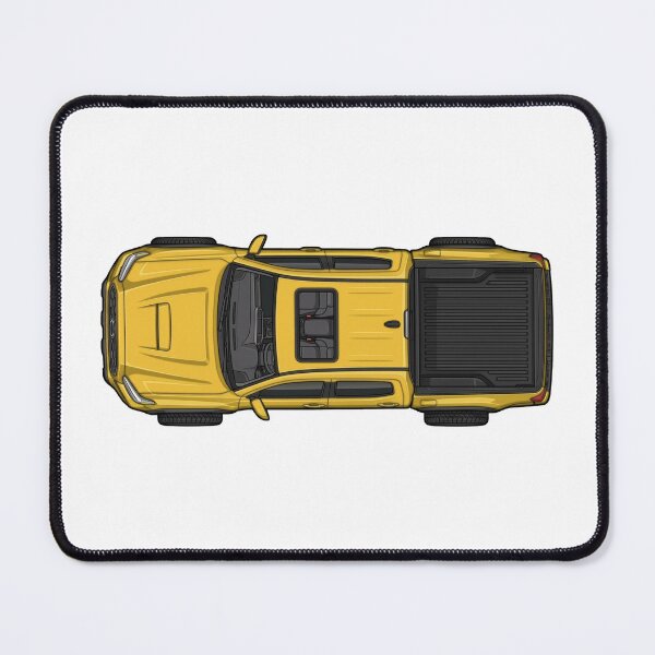Item preview, Tacoma Truck Yellow Top-Down Illustration designed and sold by VenZolic.