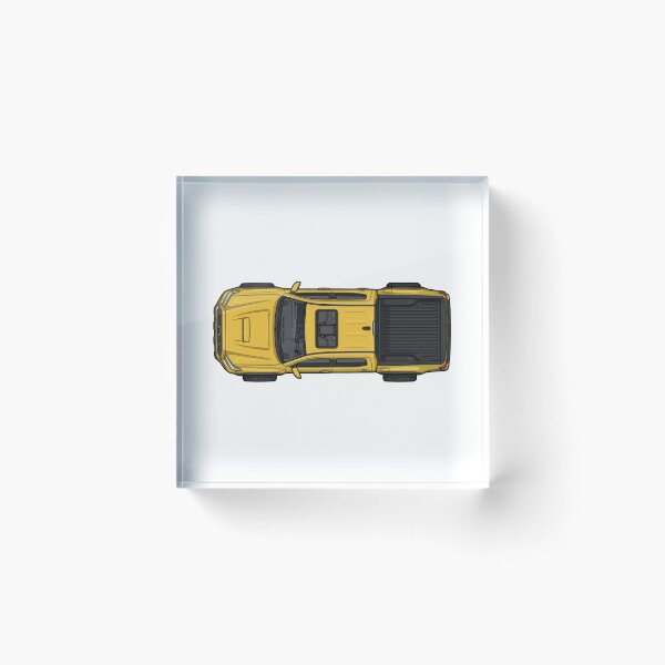 Item preview, Tacoma Truck Yellow Top-Down Illustration designed and sold by VenZolic.