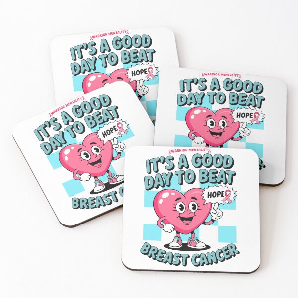 Item preview, Its A Good Day To Beat Breast Cancer Retro Heart designed and sold by TRTrendyHouse.