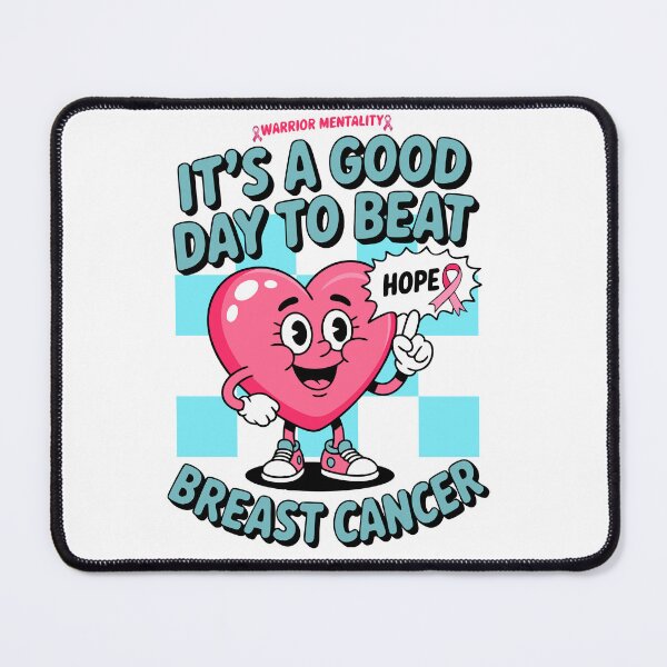 Item preview, Its A Good Day To Beat Breast Cancer Retro Heart designed and sold by TRTrendyHouse.
