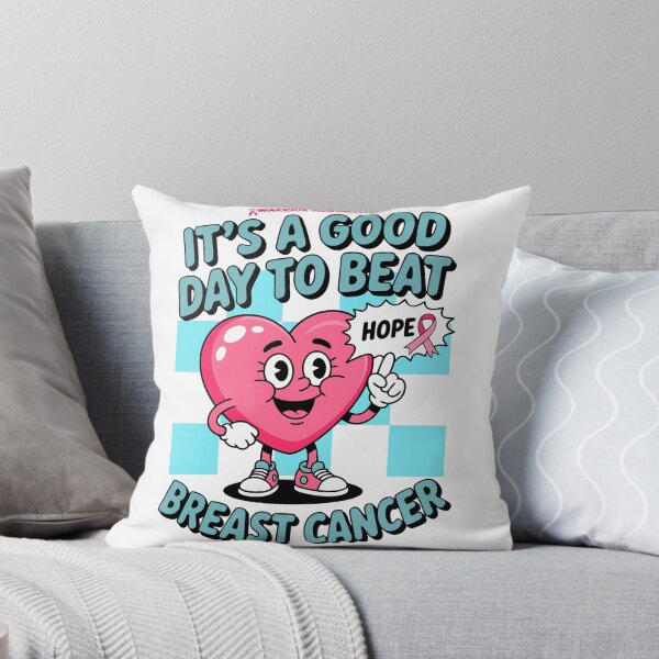 Item preview, Its A Good Day To Beat Breast Cancer Retro Heart designed and sold by TRTrendyHouse.