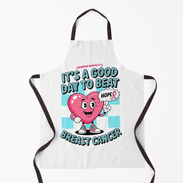 Item preview, Its A Good Day To Beat Breast Cancer Retro Heart designed and sold by TRTrendyHouse.