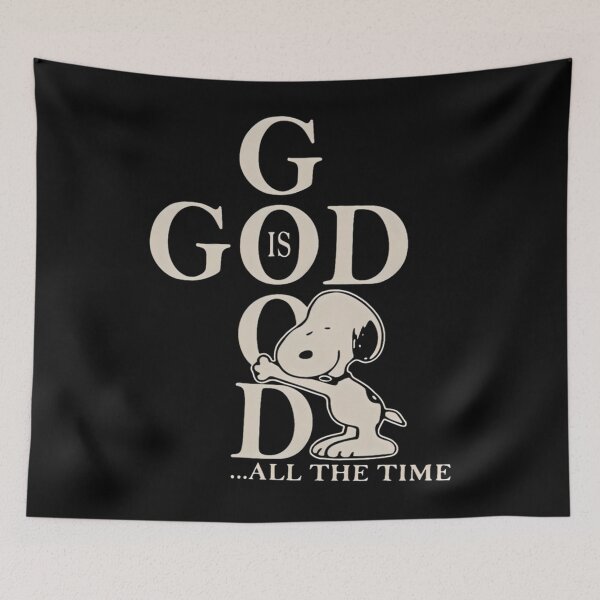 Item preview, Snoopy God Is Good All The Time designed and sold by ZGMdesigns.
