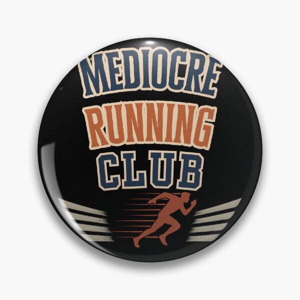 Item preview, Mediocre Running Club – Retro Funny Runner Shirt | Vintage Athletic Running Tee designed and sold by Magda-Creates.