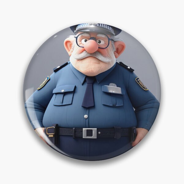 Item preview, Old Fart as a Policeman designed and sold by Colin Bentham.