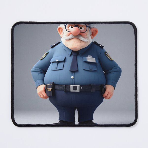 Item preview, Old Fart as a Policeman designed and sold by Colin Bentham.
