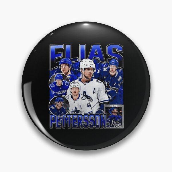Item preview, Elias Pettersson Vancouver Canucks Vintage Hockey designed and sold by MatthewA631970.