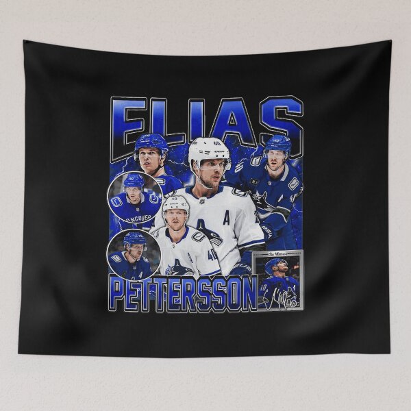 Item preview, Elias Pettersson Vancouver Canucks Vintage Hockey designed and sold by MatthewA631970.