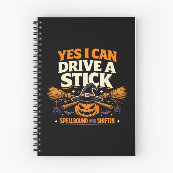 Item preview, Yes I Can Drive A Stick, Halloween Humor designed and sold by graphic-genie.