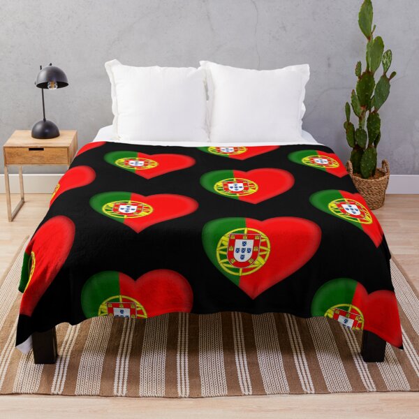 Item preview, Portuguese 3D Flag Heart National Symbol for Expat Style designed and sold by YAZ.