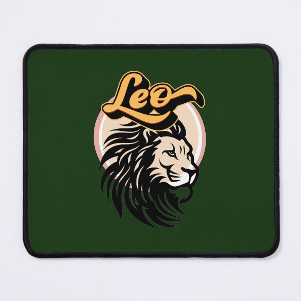Item preview, Leo -black & yellow lion designed and sold by priyankajustine.