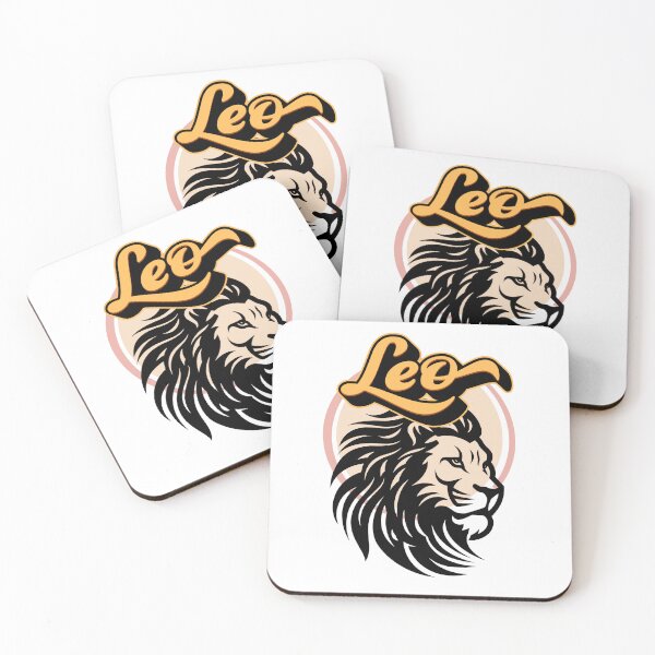 Item preview, Leo -black & yellow lion designed and sold by priyankajustine.