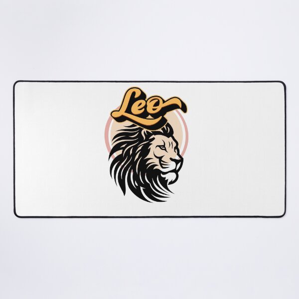 Item preview, Leo -black & yellow lion designed and sold by priyankajustine.
