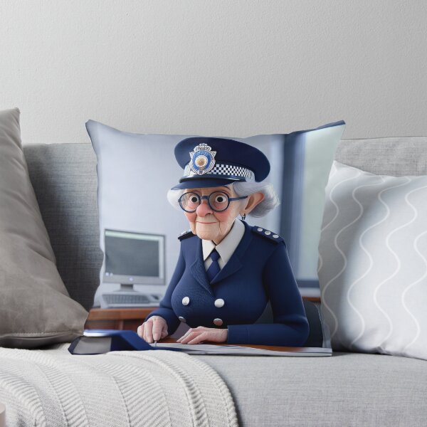 Item preview, Old Fart as a Police woman designed and sold by Colin Bentham.