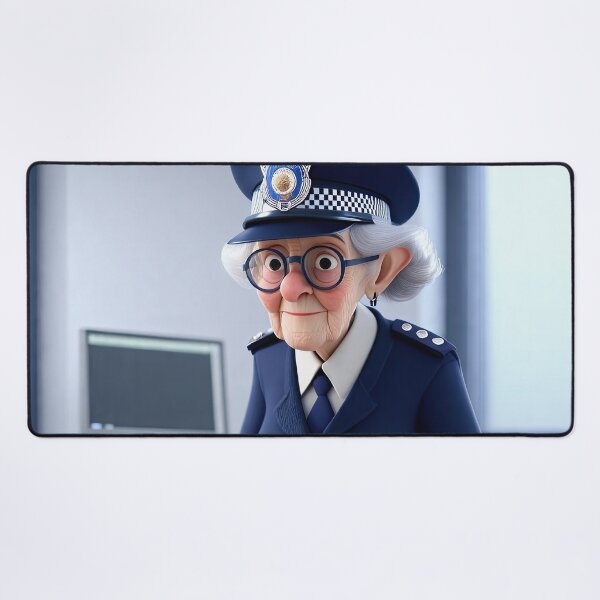 Item preview, Old Fart as a Police woman designed and sold by Colin Bentham.
