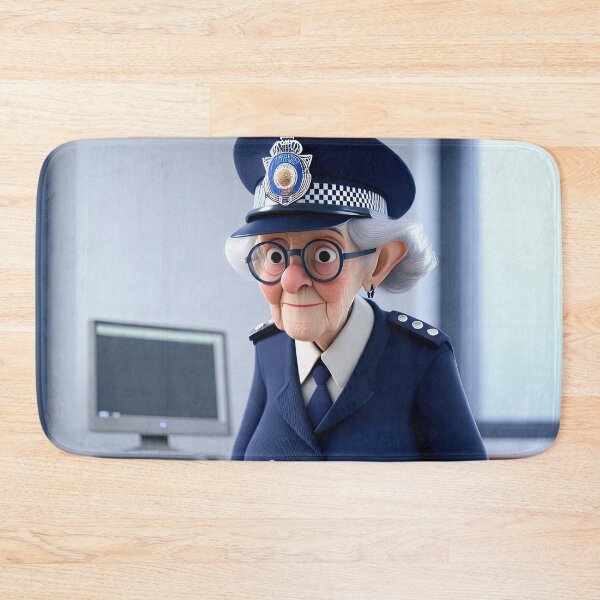Item preview, Old Fart as a Police woman designed and sold by Colin Bentham.