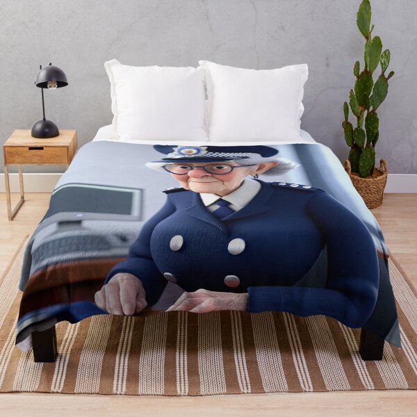 Item preview, Old Fart as a Police woman designed and sold by Colin Bentham.